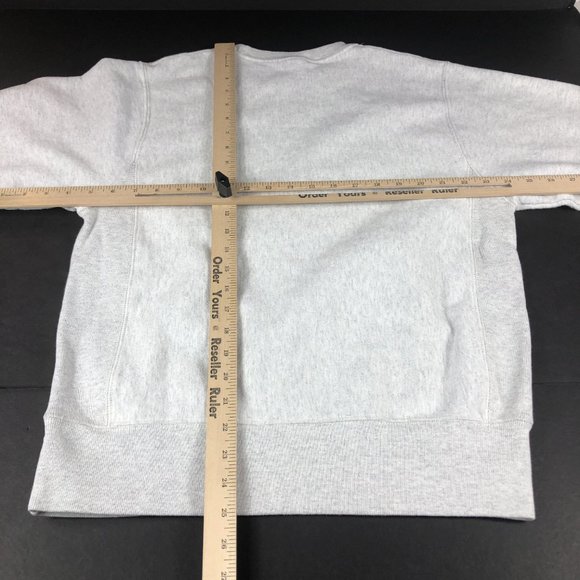 VTG Champion Reverse Weave Michigan Wolverines Sweatshirt Small Grey Crewneck - Picture 12 of 14